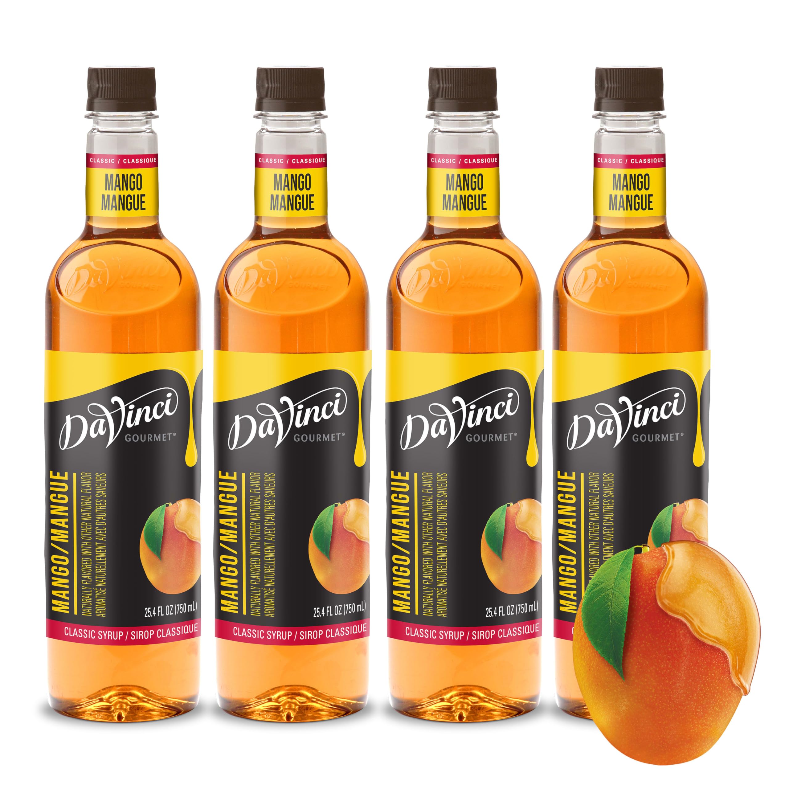 Amazon.com: DaVinci Gourmet Classic Mango Syrup, 25.4 Fluid Ounces